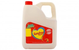 Sundrop Heart Blended Oil   Plastic Jar  5 litre